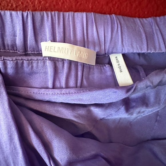 Helmut Lang Purple Midi Skirt - Picture 3 of 8